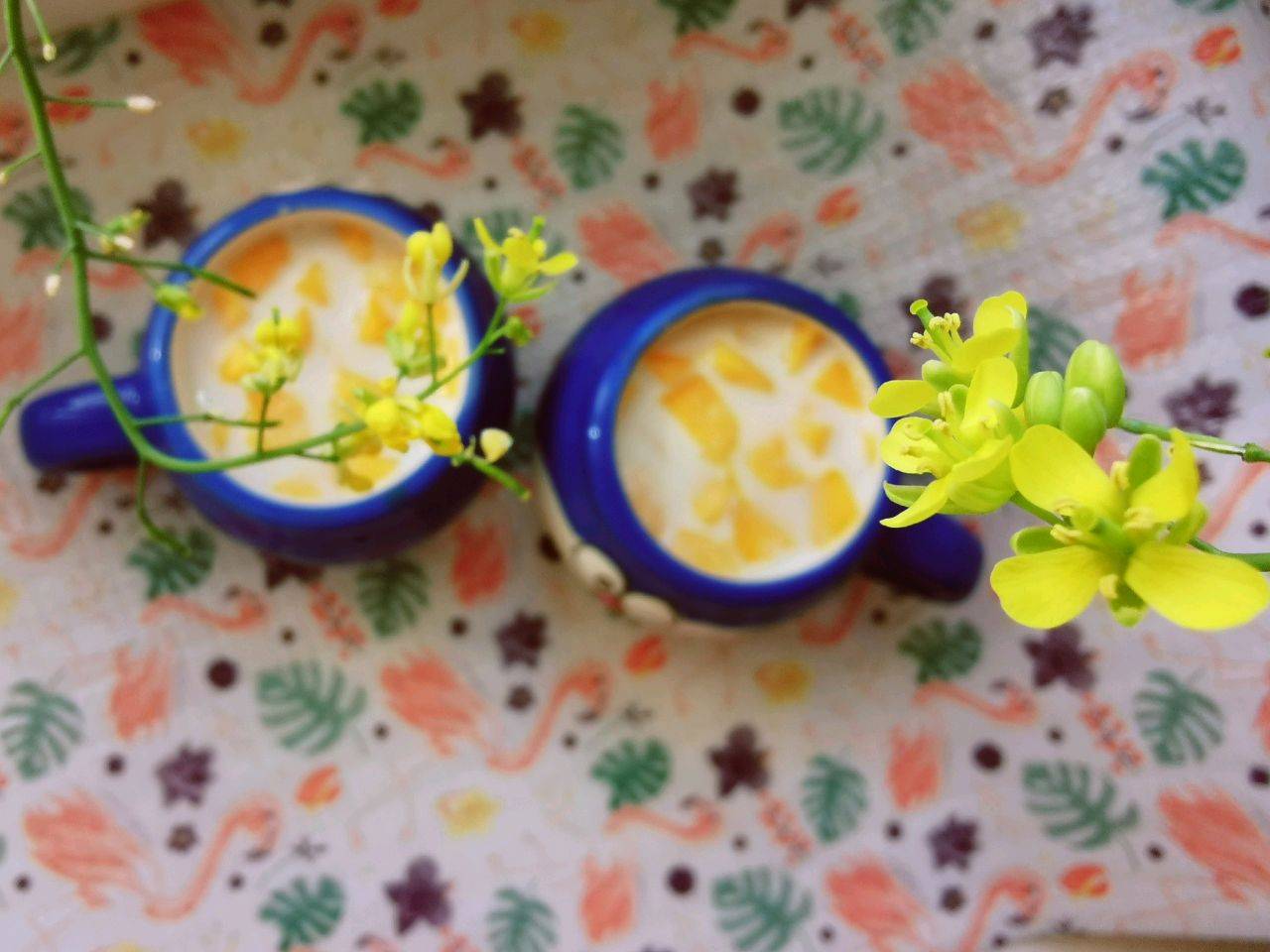 
【芒果布丁】的做法+配方 简朴快捷的芒果布丁 小孩子特喜欢吃：MK电竞(图7)